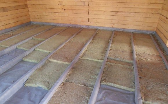 Як утеплити підлоги в дерев'яному