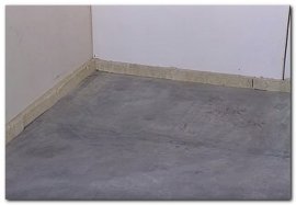 теплоізоляція бетонної підлоги